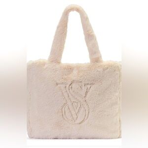 Victoria secret Faux Fur tote NWT